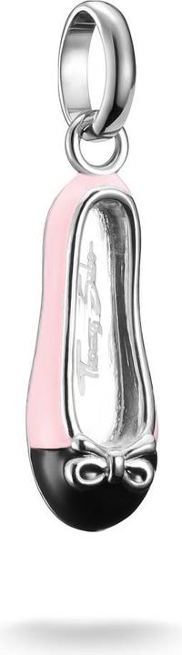Immagine prodotto Thomas Sabo Charm-Anhänger Ballerina Pink Connect Silber (Argento)