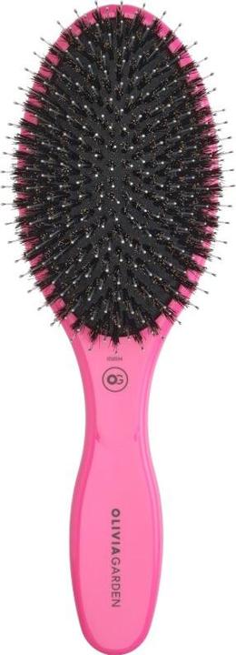 Immagine prodotto Olivia Garden Expert Care Setole ovali di cinghiale/nylon rosa