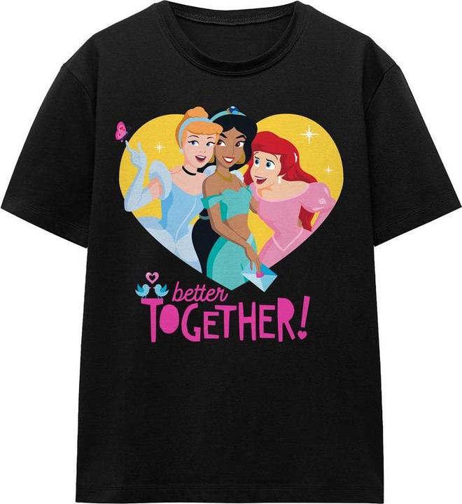 Produktbild Disney Princess Better Together TShirt Valentinstag (M)