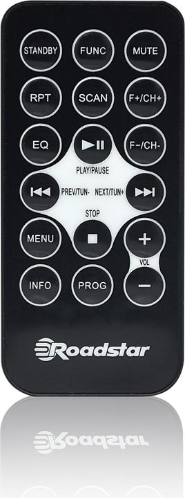 Image du produit Roadstar CDR - 375D+ / BK (DAB+ DAB, VHF)