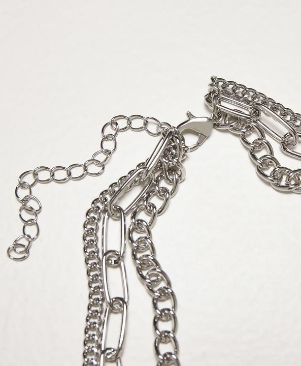 Immagine prodotto Urban Classics Collana a catena a strati (100% Ferro)