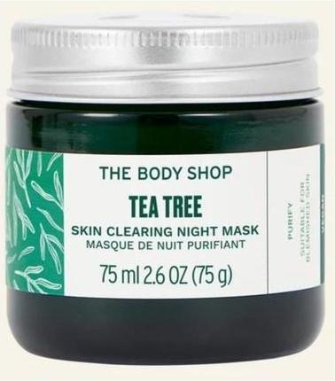Actual product image Body Shop - Night cleansing mask for problematic and sensitive skin Tea Tree (Skin Clearing (75 ml)