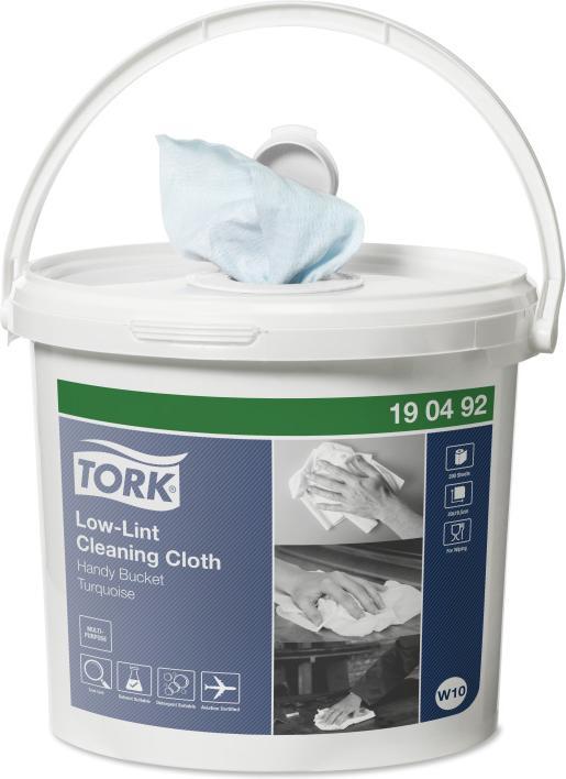 Actual product image Tork Czyściwo włókninowe o niskim stopniu pylenia, premium - seledynowe (1 x)