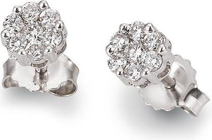 Breuning OHRSCHMUCK - BRILL. 0,15 Ct. H/si (750/18 K Gold)