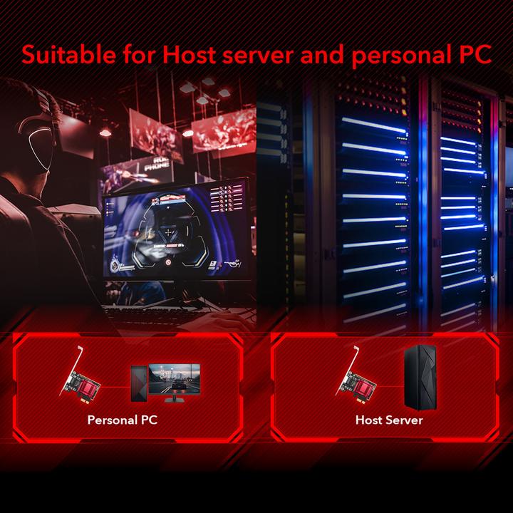 Actual product image Cudy PE25 network card Internal Ethernet (Mini PCI Express)