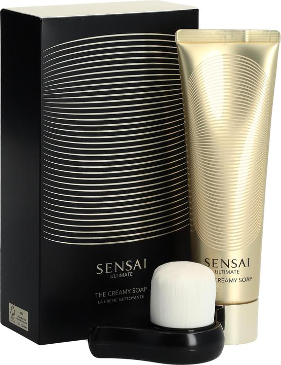Actual product image Sensai Ultimate The Creamy Soap (Cleaning cloths, 125 ml)
