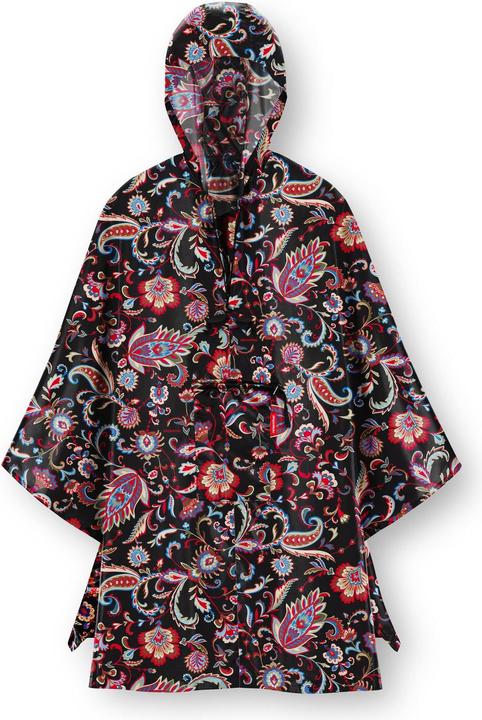Produktbild MGA Mini Maxi Poncho AN7064 Paisley Black - Regenüberwurf aus hochwertigem Polyestergewebe - (One Size)