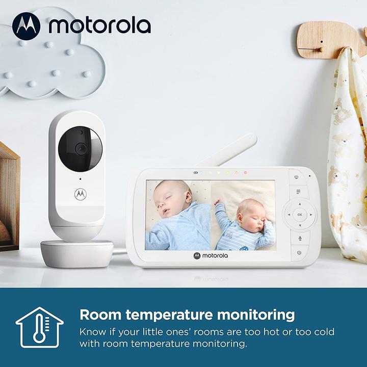 Image du produit Motorola Moniteur pour bébé Video EASE 35 Twin (Vidéo et audio, 300 m)