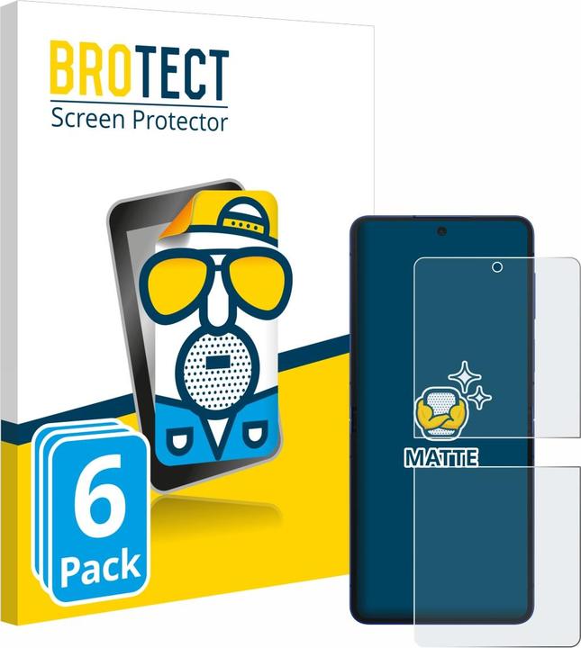 Produktbild BROTECT Entspiegelungsfolie Displayschutz Displayschutzfolie Folie Matt (6 Stück, Samsung Galaxy Z Flip 7)
