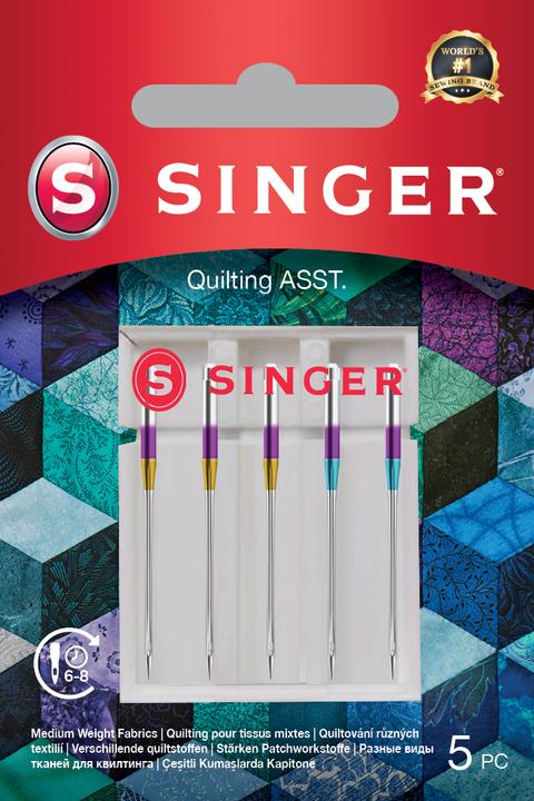 Produktbild Singer QUILTING Nähmaschinennadel, Sortiment, 5er Pack