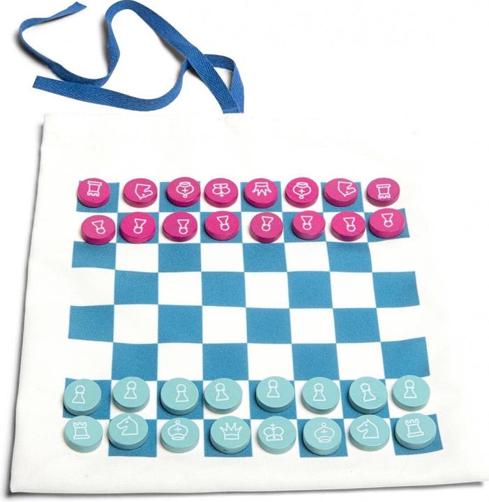 Actual product image BS Travel Checkers / Chess