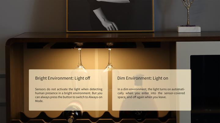 Actual product image Yeelight Motion Sensor Closet Light
