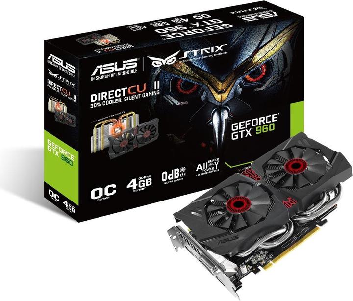 Produktbild ASUS Gtx 960 Strix Dc2oc (4 GB)