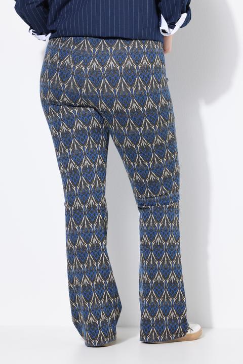 Immagine prodotto Studio Untold Pantaloni con taglio scampanato, jacquard e glitter (56)