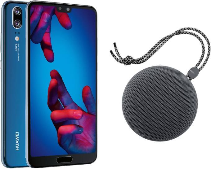Huawei P20 + Bluetooth speaker