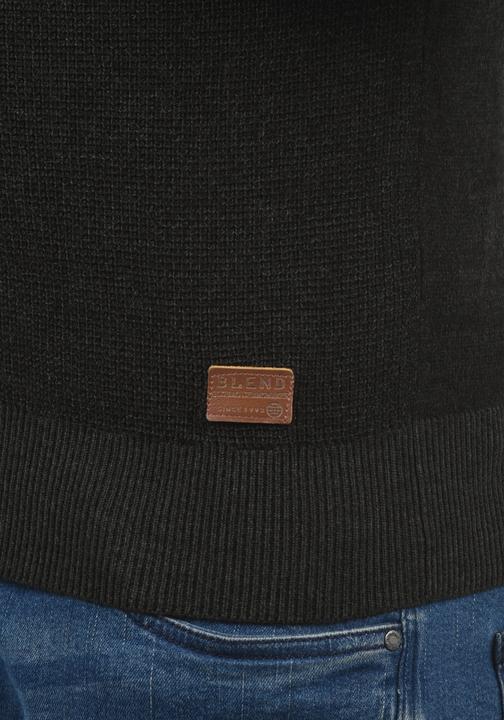 Immagine prodotto Blend Ganbolf Maglione In Maglia Grossa Pullover Con Colletto Troyer In Cotone 100% Stampa (S)