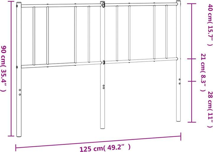 Produktbild VidaXL Sulo (125 x 3 x 90 cm)