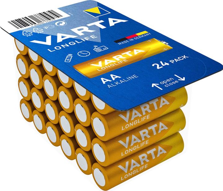 Varta Longlife (24 Stk., AA, 2750 mAh)