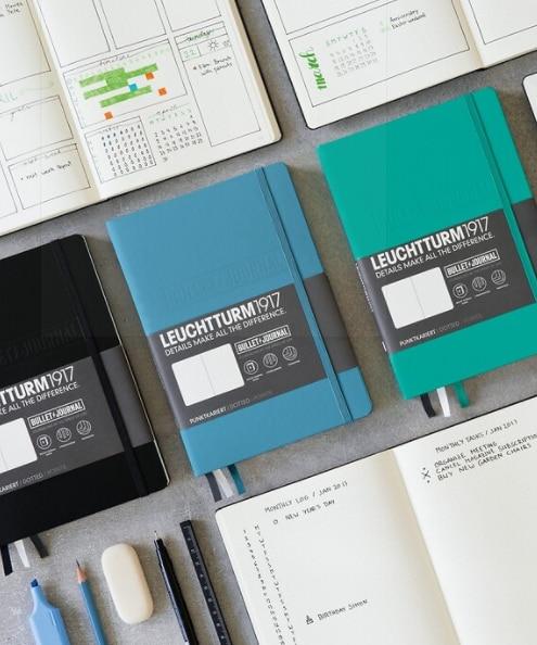 Produktbild Leuchtturm1917 Bullet Journal (A5, Gepunktet, Harter Einband)