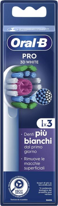 Produktbild Braun Oral-B Pro 3D White Ersatzköpfe, 3 Köpfe (3 x)