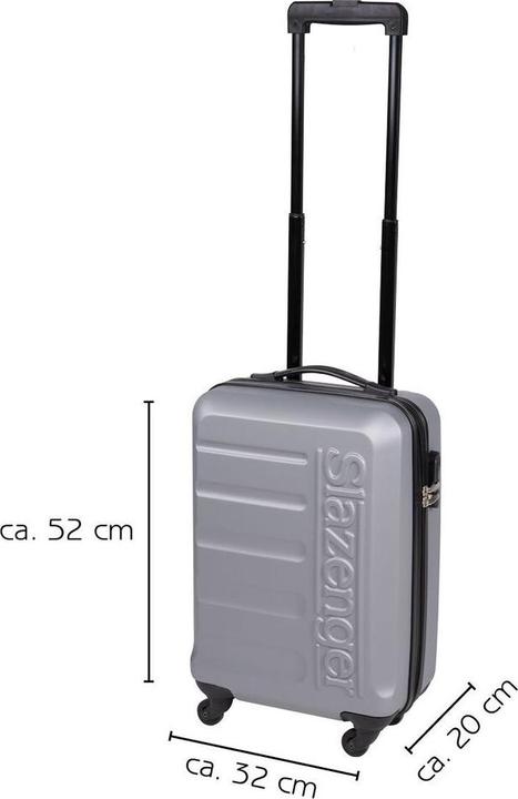 Image du produit Slazenger Kit de trolley 18/22/26" ABS 3pcs (Bagage à main (jusqu'à 50l), M (50 - 90l), L (90 - 115l))
