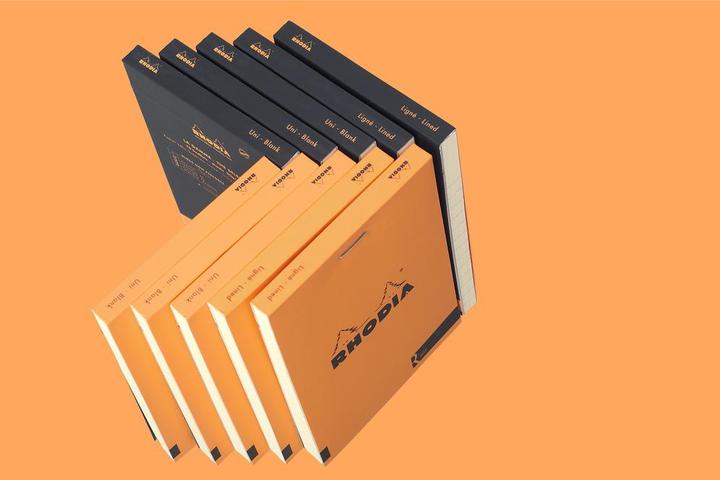 Actual product image Rhodia Basics (C7, Plain, Soft cover)