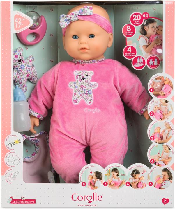 Actual product image Corolle Lucille interactive