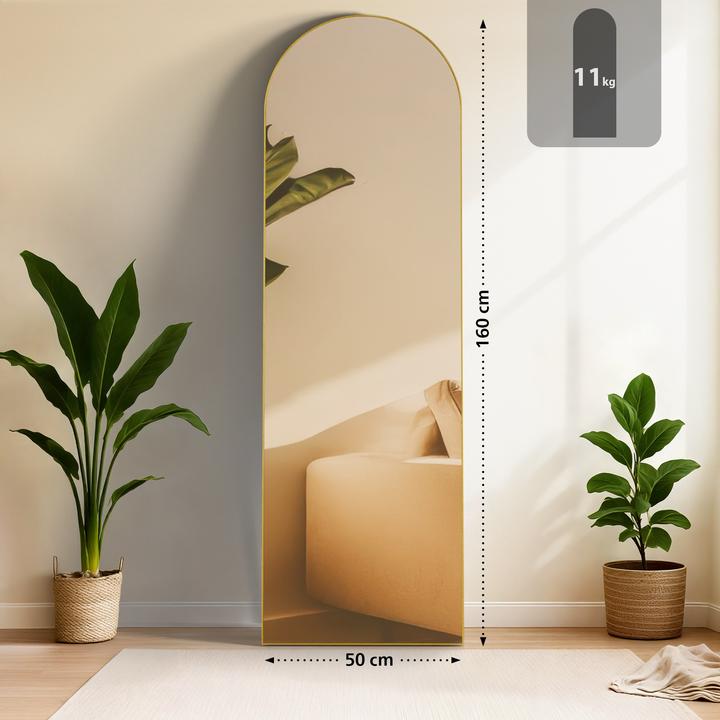 Produktbild CLP Spiegel Moline Standspiegel und Wandspiegel in einem (160 x 50 cm)