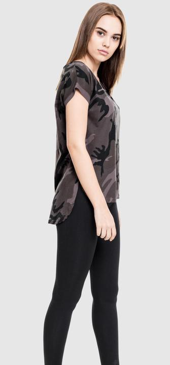 Image du produit Urban Classics Ladies Camo Back Shaped Tee (XL)