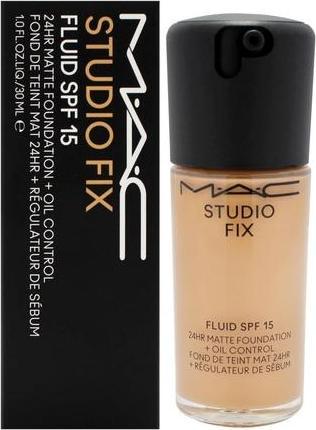 Actual product image MAC Cosmetics Studio Fix Fluid Fond de Teint Sun Protection Factor 15 (re) NC40 (NC40)