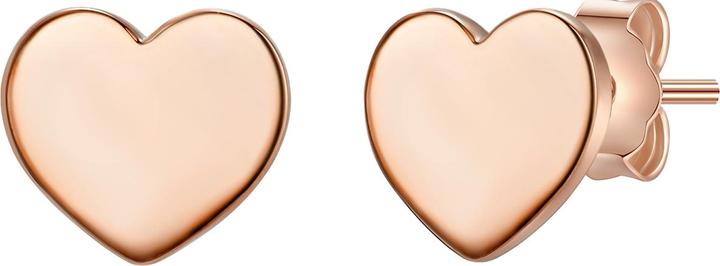 Image du produit Lulu & Jane Boucles d'oreilles femme coeur laiton - 35198 (Laiton)