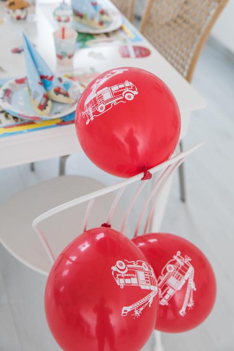 Produktbild DH-Konzept Luftballons Feuerwehr (8 x)