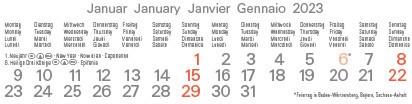 Produktbild Bastelkalender Foto Malen Basteln (15 x 21 cm)