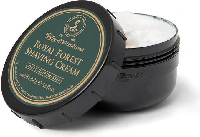 Actual product image Taylor of Old Bond Street Shaving Cream Bowl 150g 5.3-Ounce Forest (Shaving cream)
