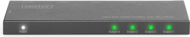Immagine prodotto Digitus Splitter HDMI® ultra sottile, 1x4, 4K / 60 Hz