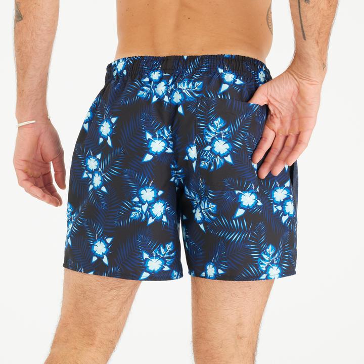Produktbild Olaian Men’s Swim Shorts Surf 100 15" Short - Hibiscus Black (L)
