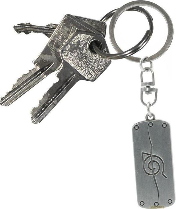 Actual product image ABYstyle Naruto Shippuden Portachiavi: Anti Konoha 5cm