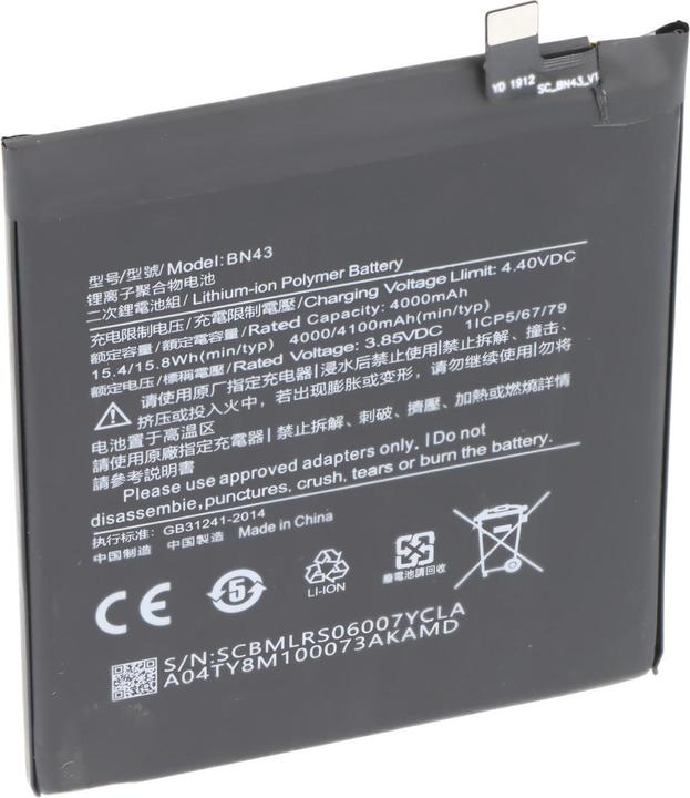 Actual product image AccuCell Akku Xiaomi Redmi Note 4X