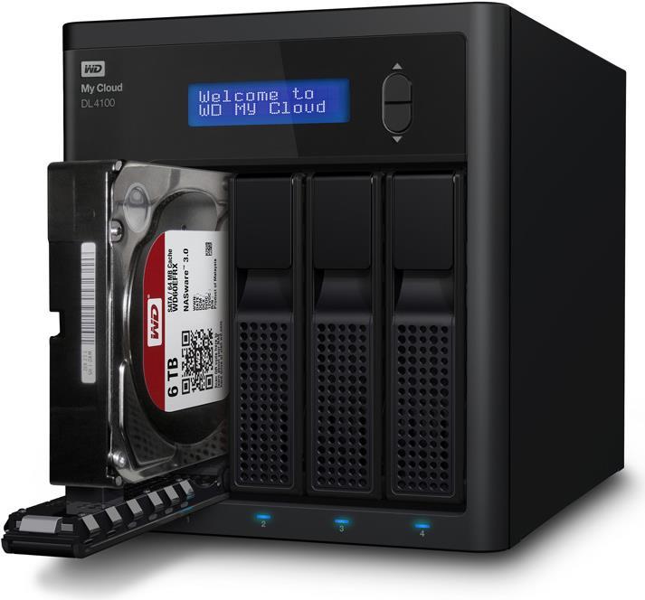 Actual product image WD My Cloud DL4100 (WD Red)