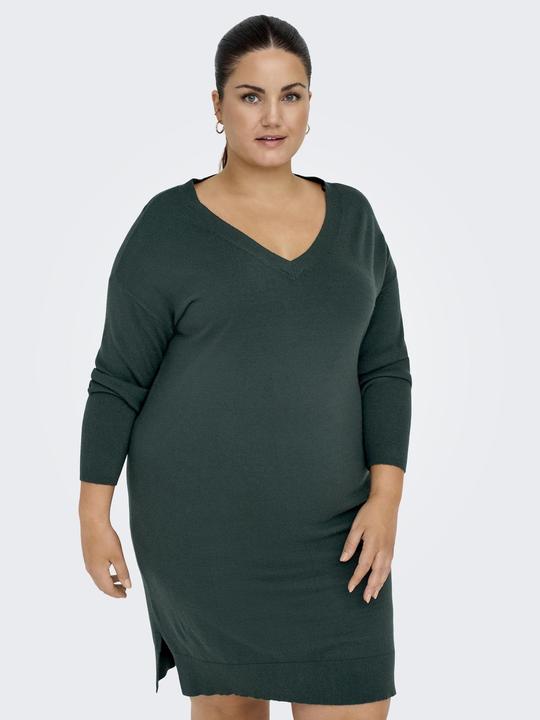 Produktbild Only Curvy V-Ausschnitt Strickkleid (M)
