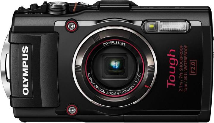 Image du produit Olympus Tough TG-4, appareil photo sous-marin, FullHD, antichoc (16 Mpx, 1/2,3'')