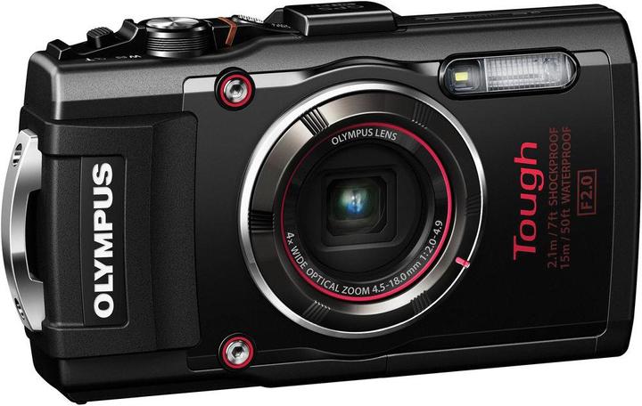 Image du produit Olympus Tough TG-4, appareil photo sous-marin, FullHD, antichoc (16 Mpx, 1/2,3'')