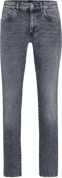 Actual product image BOSS Mens Delaware 3 Leather Patch Jeans (31)
