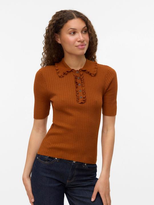 Produktbild Vero Moda AWSHIRLI Gestricktes Poloshirt Polo (M)