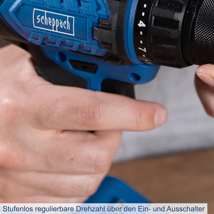 Produktbild Scheppach Akku-Bohrschrauber BC-DD60-X (DIY)