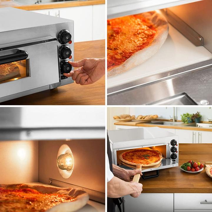 Produktbild Vertes Pizzaofen mit Schamottstein (Pizzaofen Gastro)