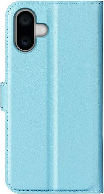Actual product image MU Classic Litchi Leather Bookcover Series (Apple iPhone 16 Plus)
