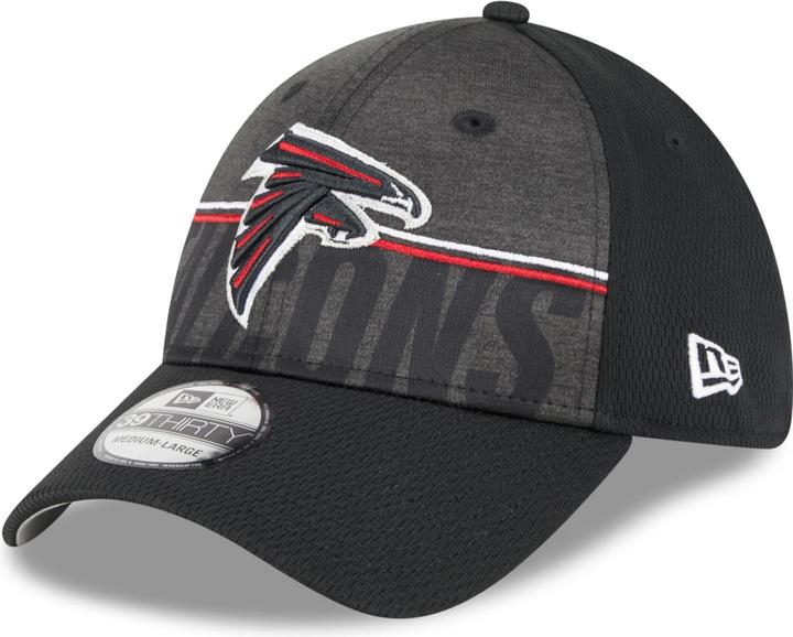 Actual product image New Era 39Thirty Cap - NFL TRAINING 2023 Atlanta Falcons (M, L)