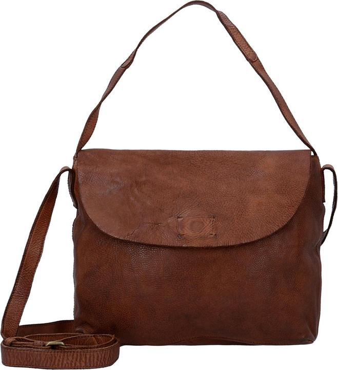 Harolds Submarine Schultertasche L Leder 28 cm