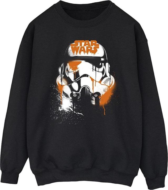 Star Wars Halloween Stormtrooper Helmet Sweatshirt (M)